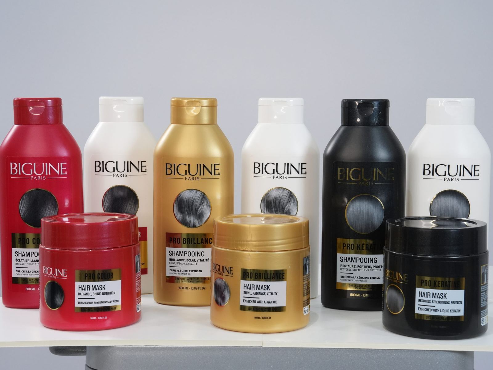 The Biguine Paris Haircare range