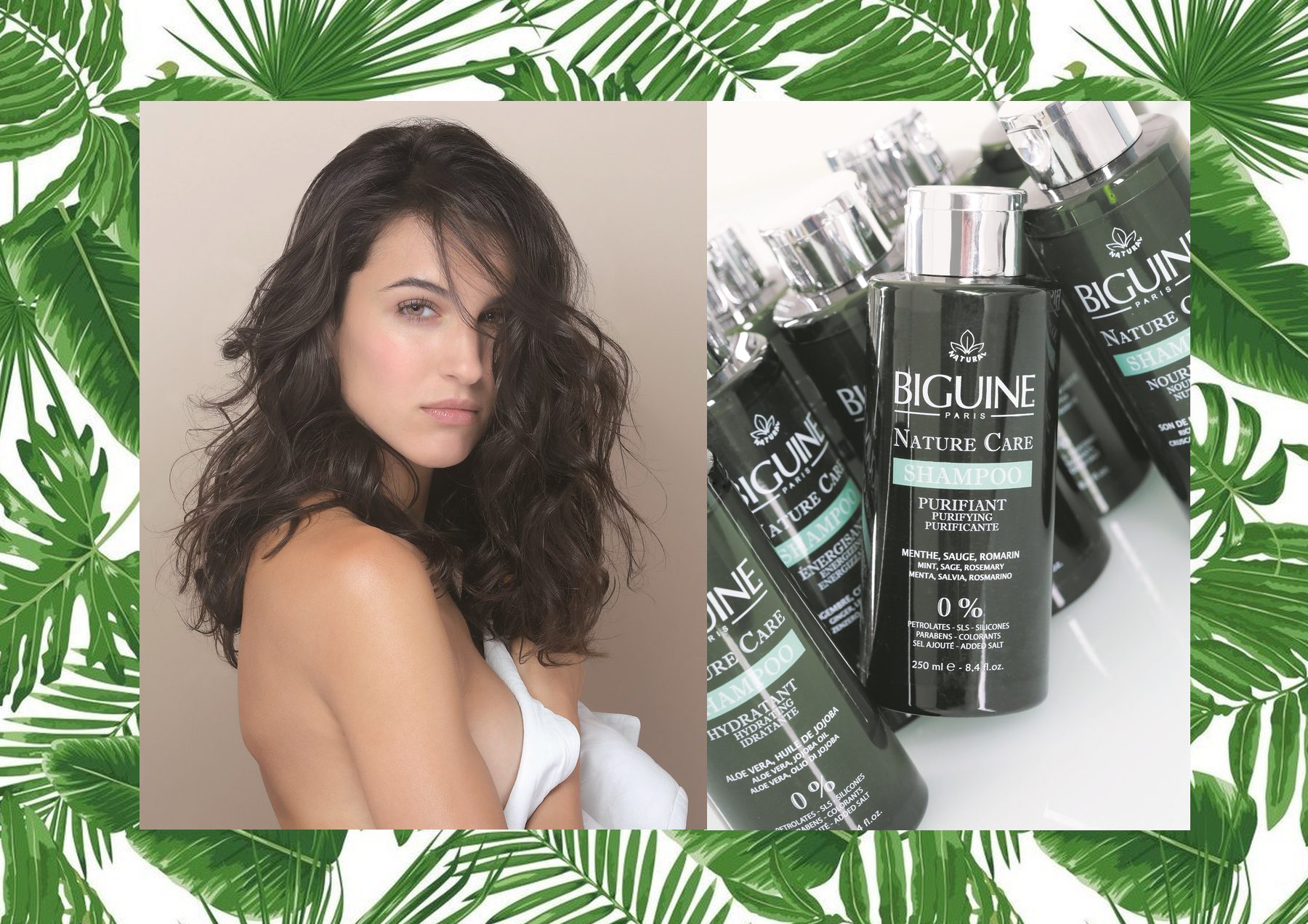 The Biguine Paris Nature Care range